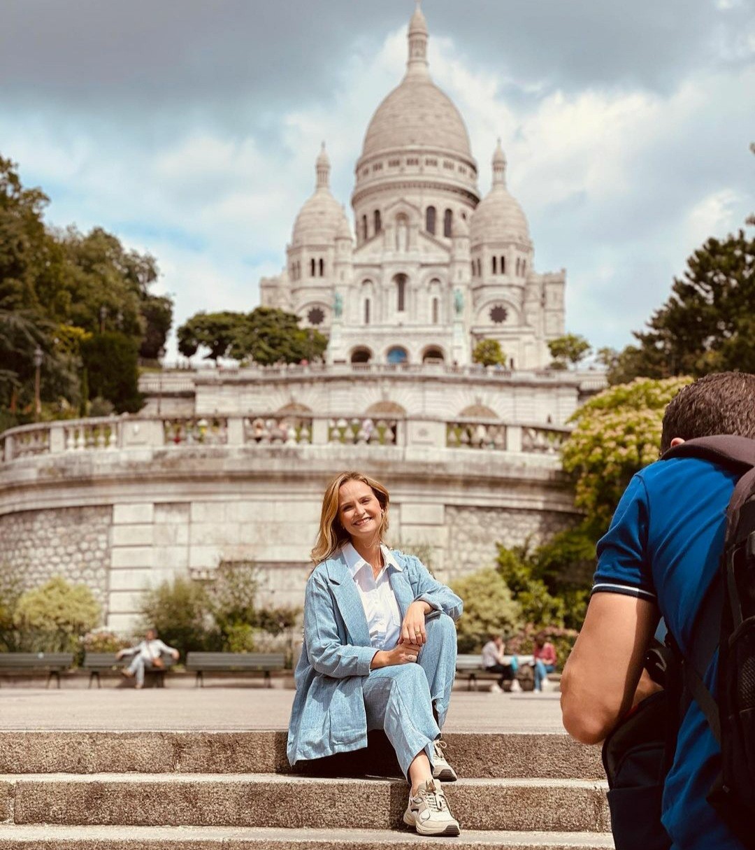 Fernanda Rodrigues em Paris  (Foto: Reprodução / Instagram )
