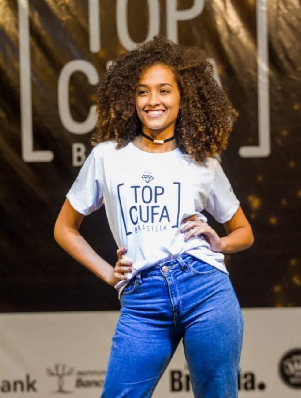 Isabela Lima, vencedora da Top Cufa, em 2018 — Foto: Cufa-DF/Divulgação