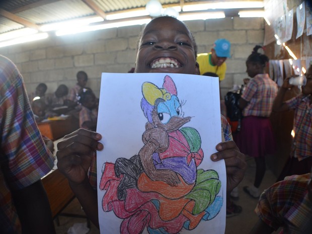 Educação em crise no Haiti faz professores migrarem para Campinas (Foto: Lana Torres / G1)