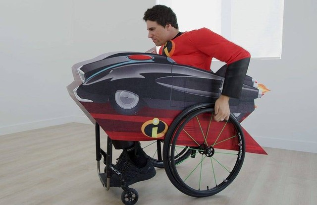 Conjunto de capa para cadeira de rodas Incredimobile (Foto: Disney )