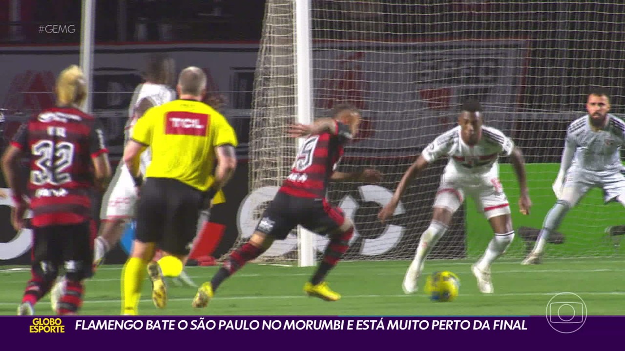 E aí, já classificou? Flamengo bate o São Paulo no Morumbi e está perto da final