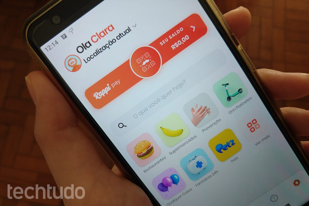 Tutorial mostra como cancelar o serviço Rappi Prime pelo celular — Foto: Clara Fabro/TechTudo