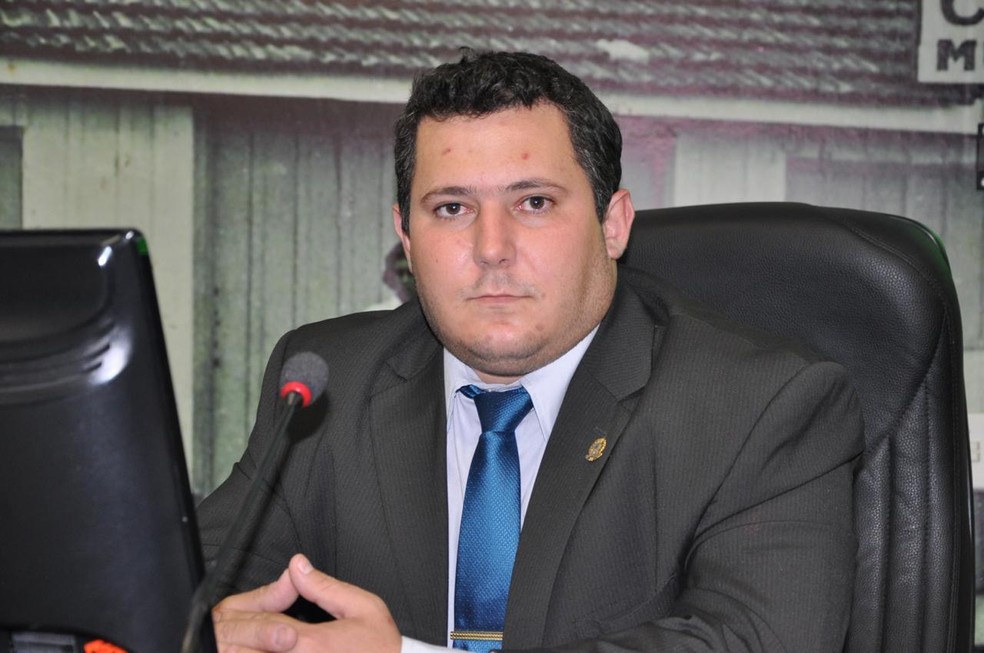 Claudinho Frare (Republicano), candidato a prefeito de Tangar da Serra  Foto: Divulgao