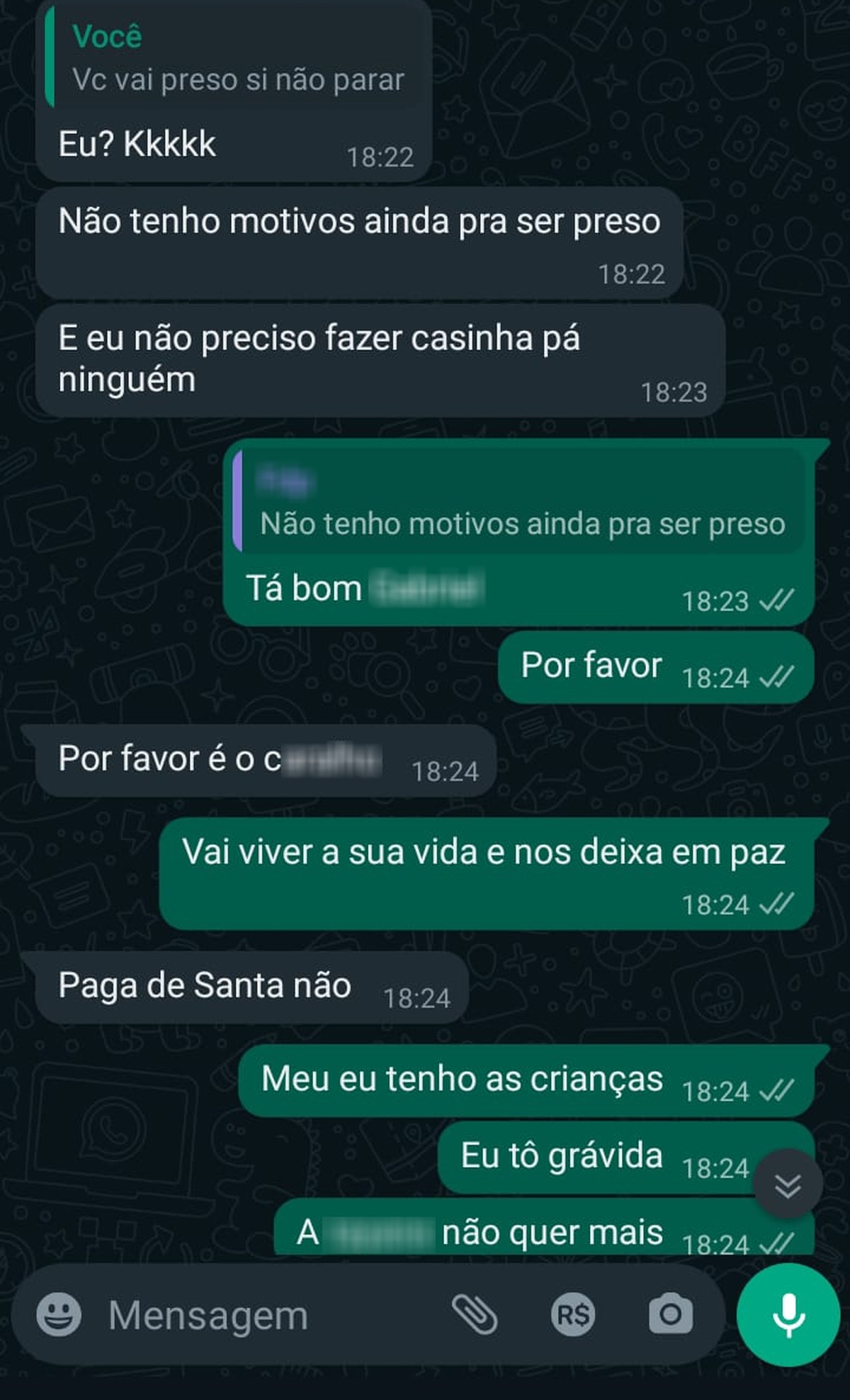 Em mensagens, mãe que encontrou filha com nome do ex tatuado no rosto pede  que ele aceite o fim do namoro | Vale do Paraíba e Região | G1