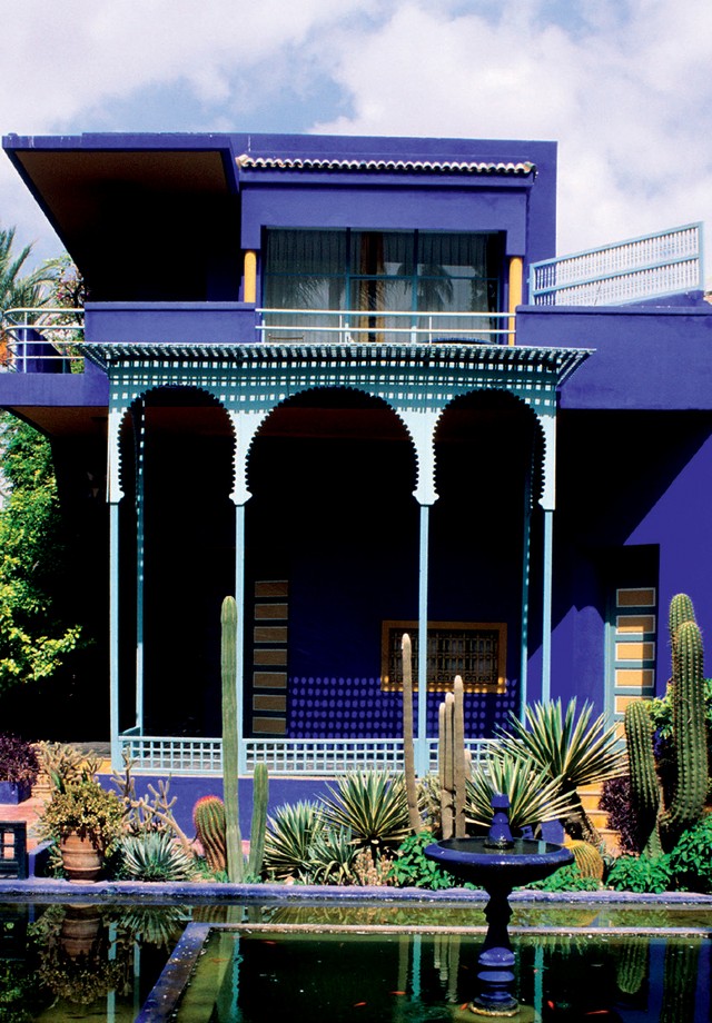 A residência marroquina do estilista (Foto:  Getty Images, Glow Images e Divulgação)