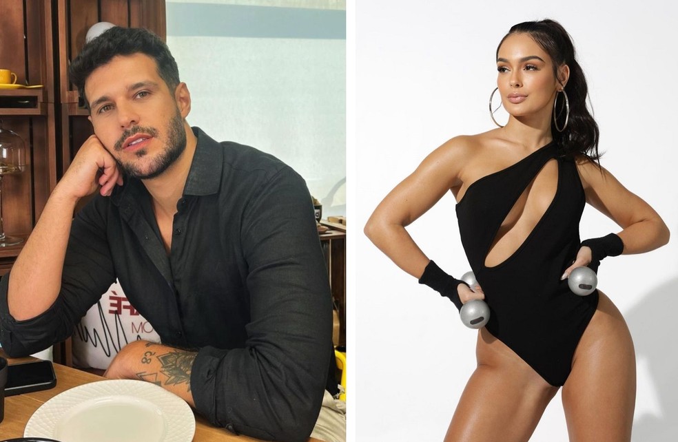 Ex-BBB Larissa beija Rodrigo Mussi em festa no Maranh&atilde;o &mdash; Foto: Instagram