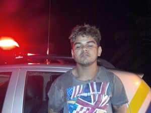Antônio Oliveira foi preso suspeito de homicidio em Augustinópolis (Foto: Divulgação/PM-TO)