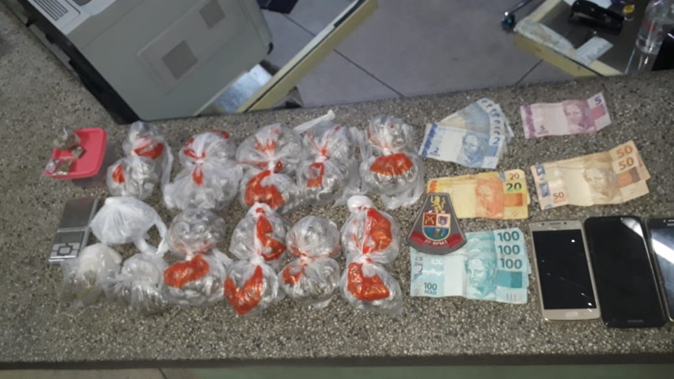 Droga foi apreendida pela PM em Boituva (SP) — Foto: Polícia Militar/Divulgação