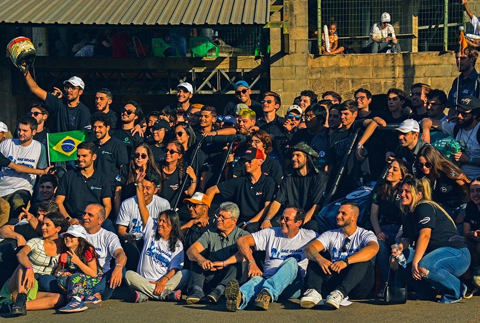 Equipe do projeto é formada por 60 estudantes da Unicamp — Foto: Unicamp Baja SAE