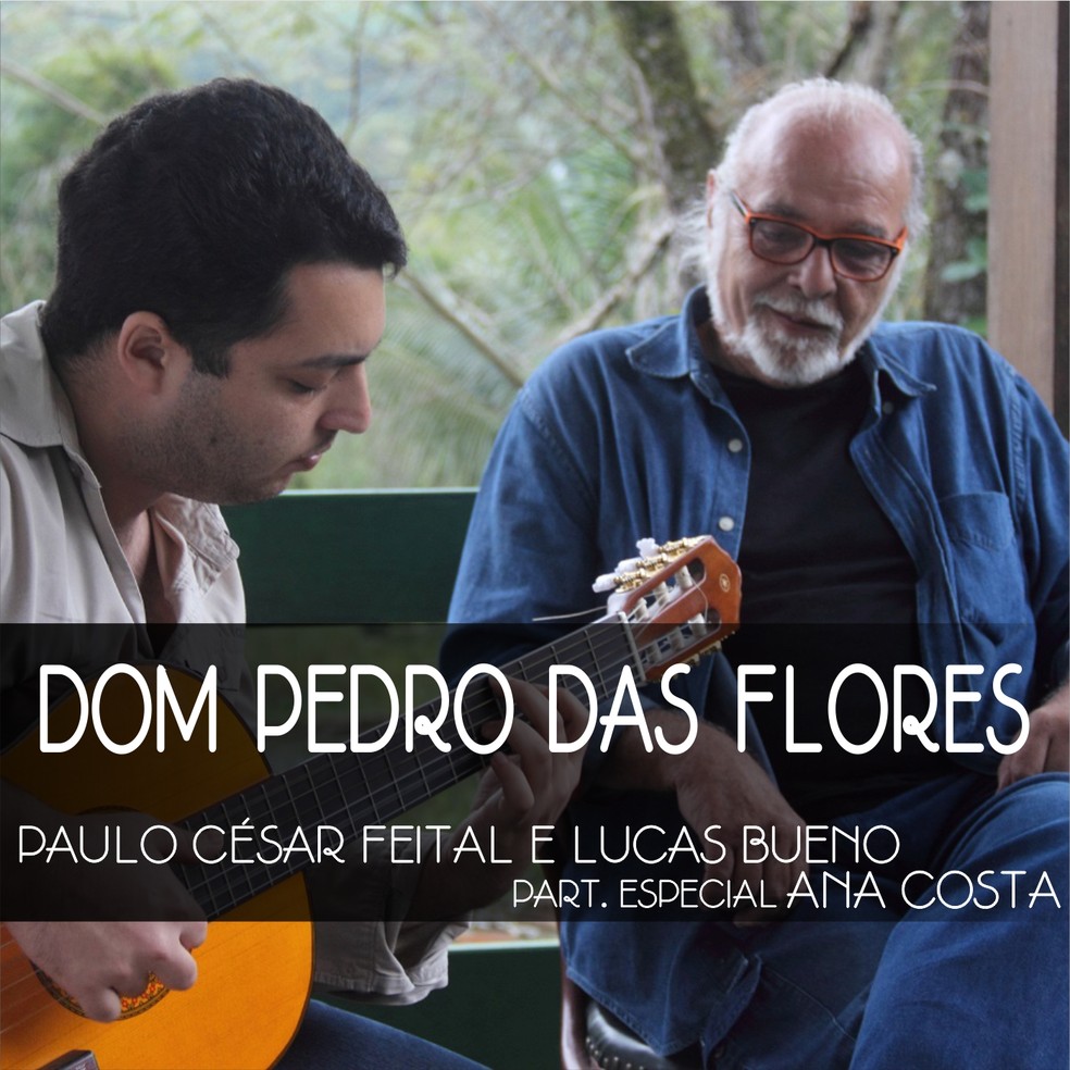 Capa do single 'Dom Pedro das Flores' (Foto: Divulgação)