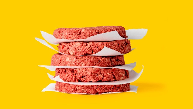 Impossible Burger: hambúrguer ilustrado na imagem não conta com ingredientes de origem animal (Foto: Divulgação )