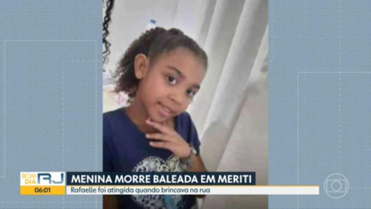 Menina De 10 Anos Morre Baleada Na Baixada Fluminense às Vésperas Da ...