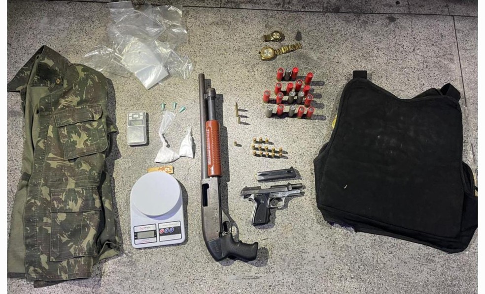 Casal morre após confronto com PMs no bairro do Arenoso, em Salvador — Foto: Divulgação/SSP-BA