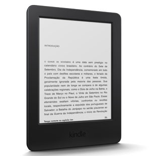 G1 > Tecnologia - NOTÍCIAS - Kindle vendido no Brasil tem tela