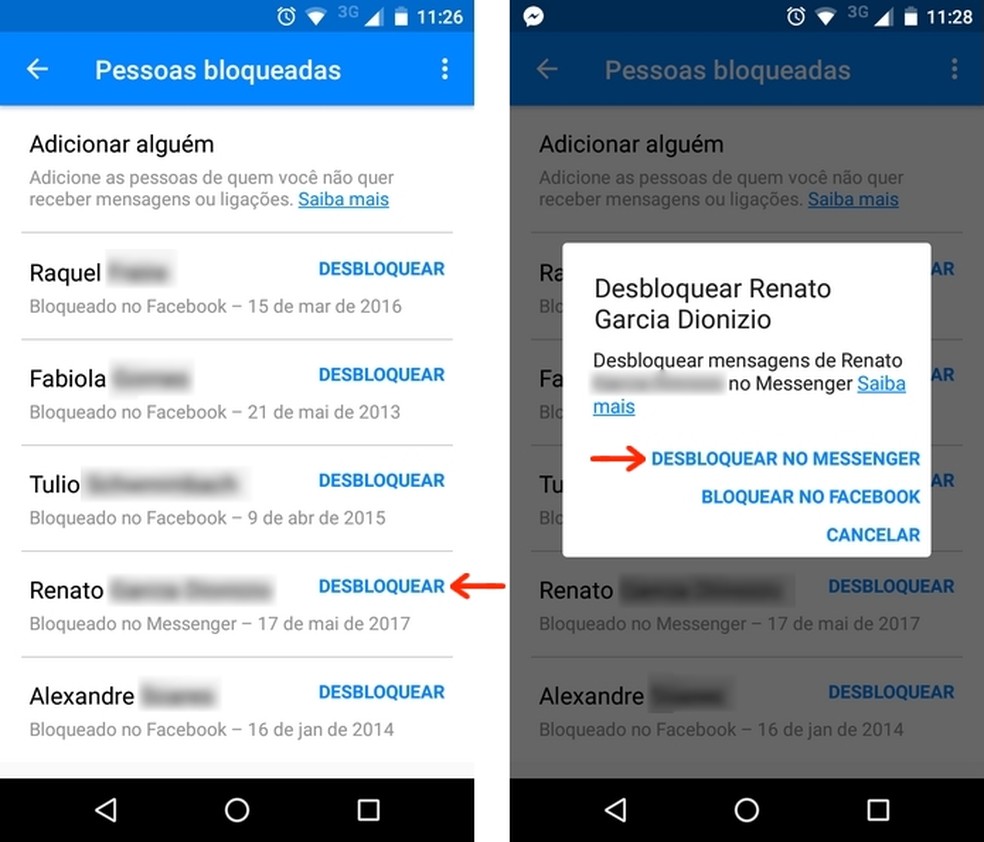 Como Desbloquear As Mensagens Do Facebook