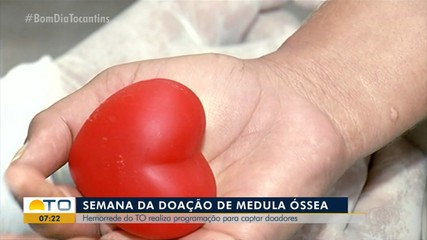 Hemorede tem programação para captar doadores de medula óssea no TO