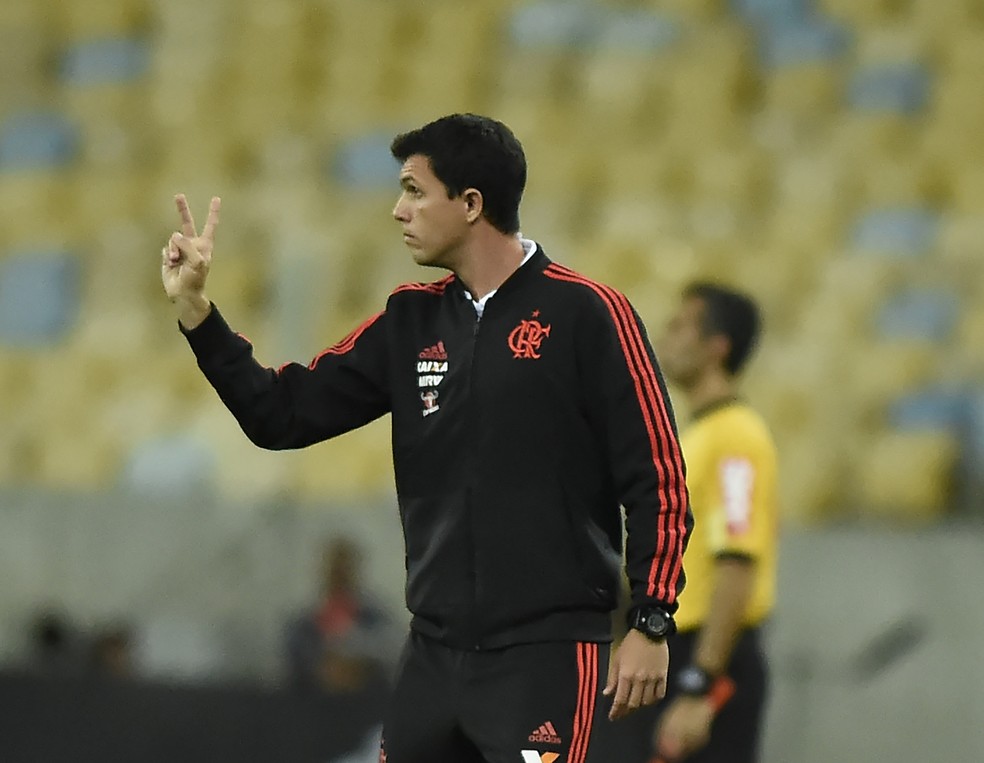 Flamengo Grêmio Copa do Brasil Maracanã Mauricio Barbieri (Foto: André Durão/GloboEsporte.com)