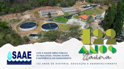 Itaúna inaugura ETE e se consolida como referência nacional em saneamento básico