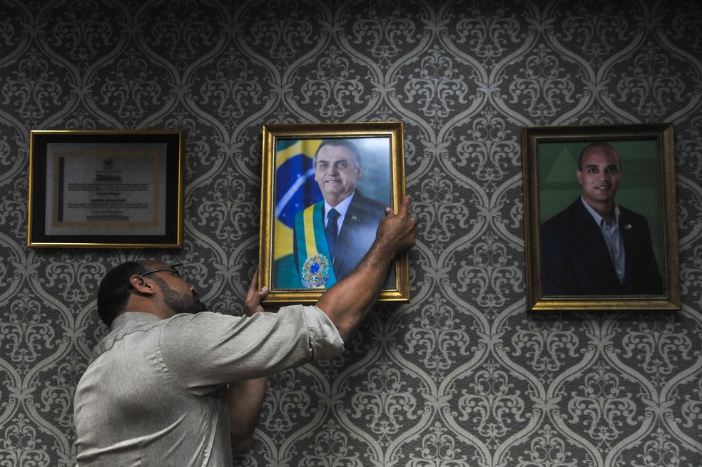 Capit�o Alden, deputado estadual: panfleto contra Lula nas redes � Foto: Felipe Iruat�/Ag�ncia O Globo