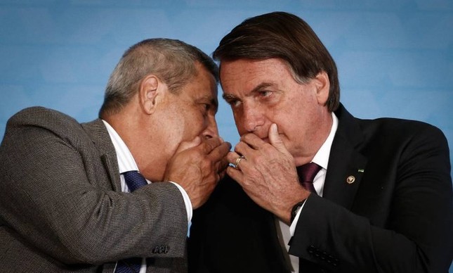 Braga Neto e Bolsonaro