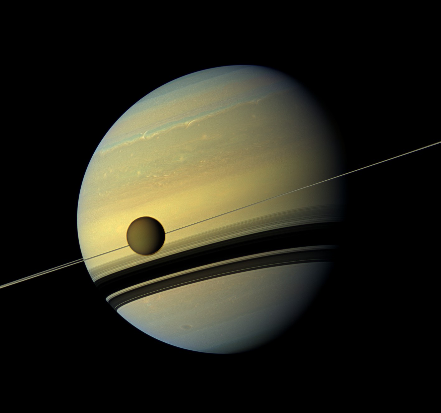 Titã e Saturno (Foto: Wikimedia Commons)