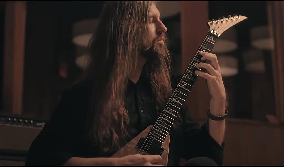 Oli Herbert, guitarrista da banda All That Remains â Foto: ReproduÃ§Ã£o/Instagram