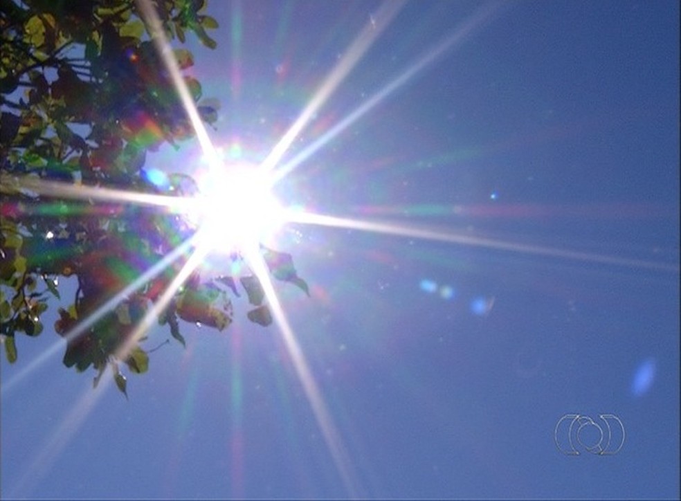 Calor deve continuar pelos próximos dias — Foto: Reprodução/TV Anhanguera