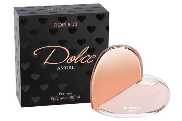O perfume Dolce Amore possui um frasco em forma de coração (Foto: Reprodução/Amazon)