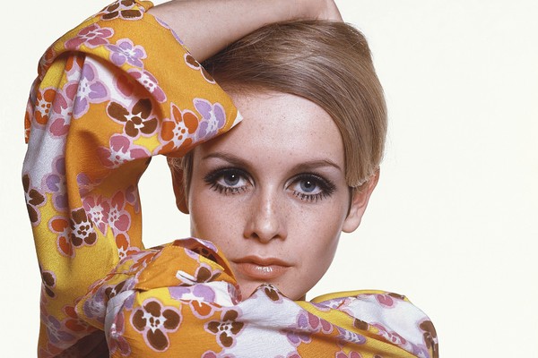 A britânica Twiggy foi uma das modelos mais famosas na década de 1960 (Foto: Getty Images)
