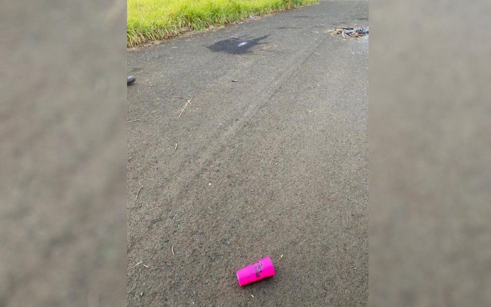 Local onde aconteceu luau em que jovem foi baleado, em Mineiros, Goiás — Foto: Reprodução/TV Anhanguera