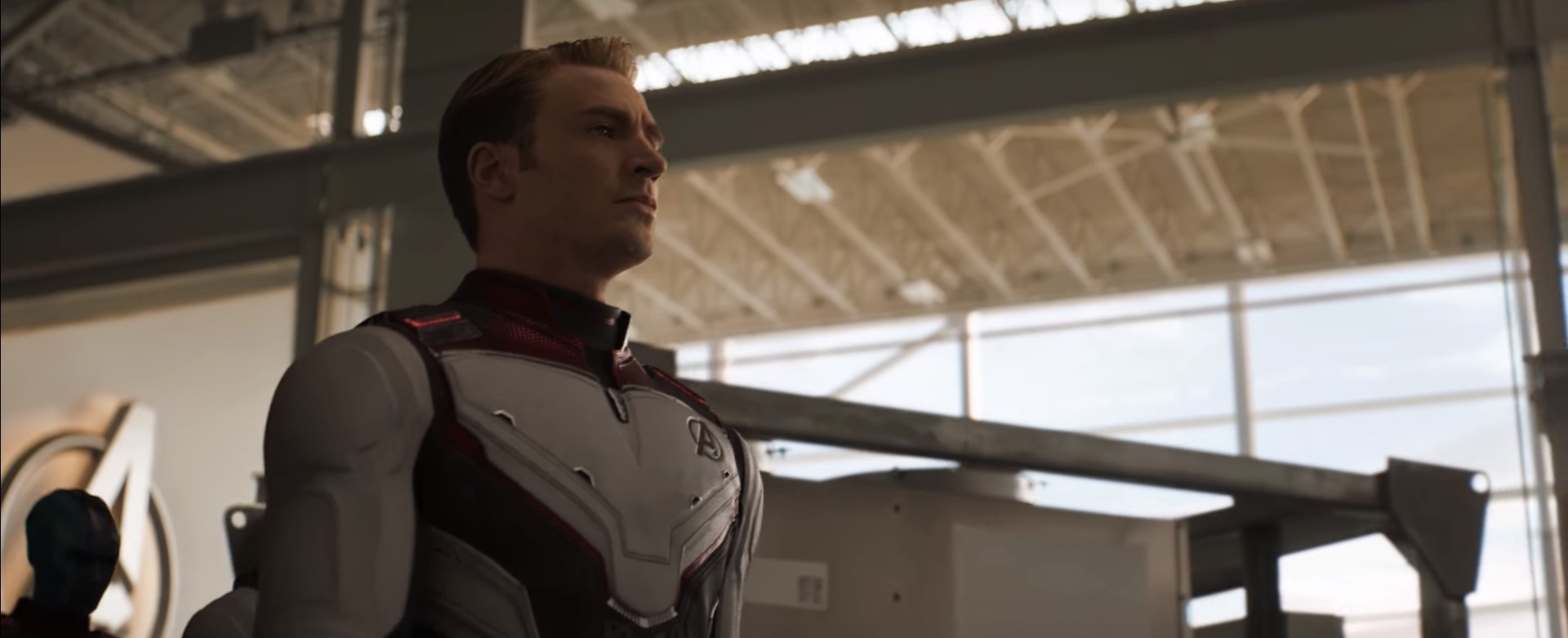 Chris Evans como Capitã América em Vingadores: Ultimato (Foto: Reprodução/Youtube)