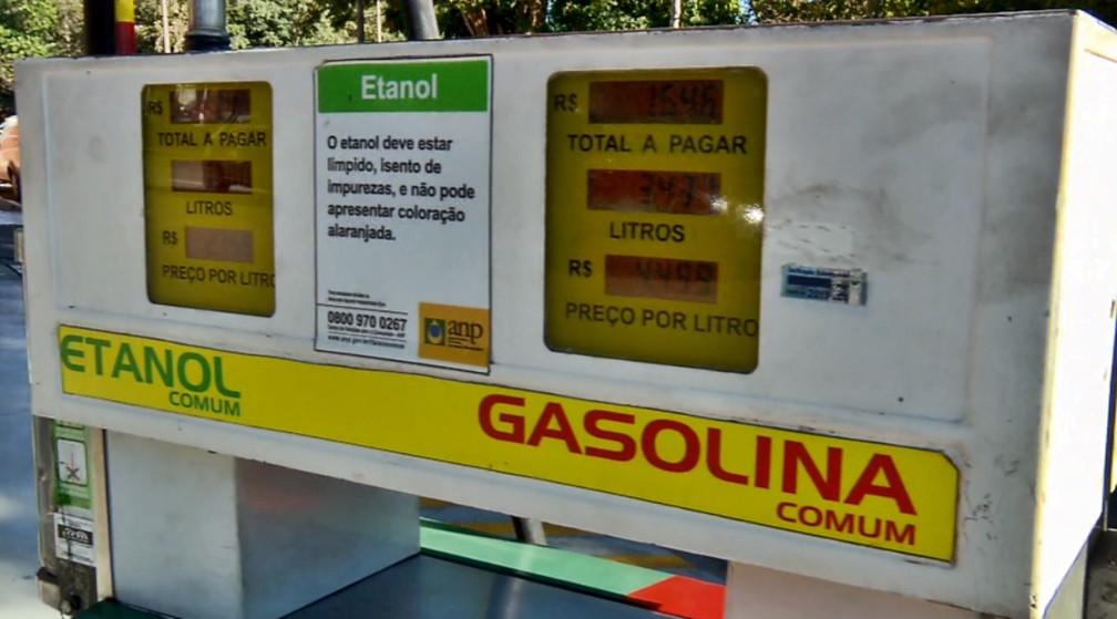 Levantamento mostra que preços de combustíveis praticamente dobraram no Sul de MG em 10 anos (Foto: Reprodução EPTV)