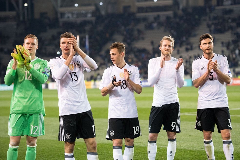 Schürrle se despediu da seleção da Alemanha em 2017 — Foto: Marius Becker/picture alliance via Getty Images