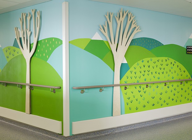 hospital-londres-pediatria-colorido-arte (Foto: Vital Arts/Divulgação)