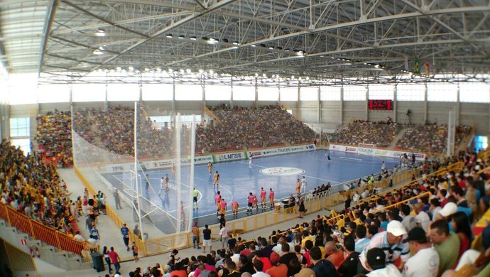Sorocaba x Jaraguá, oitavas de final Liga Nacional de Futsal (Foto: Emilio Botta)