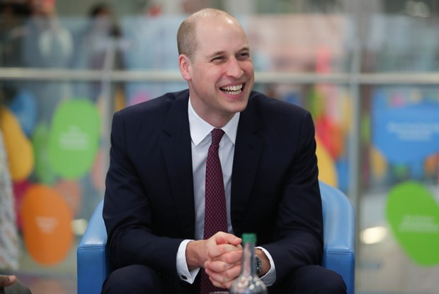 LONDON, ENGLAND - JANUARY 18: Prince William, Duke of Cambridge speaks with military veterans now working for the NHS as he visits Evelina London Children's Hospital to launch a nationwide programme to help veterans find work in the NHS on January 18, 201 (Foto: Getty Images)