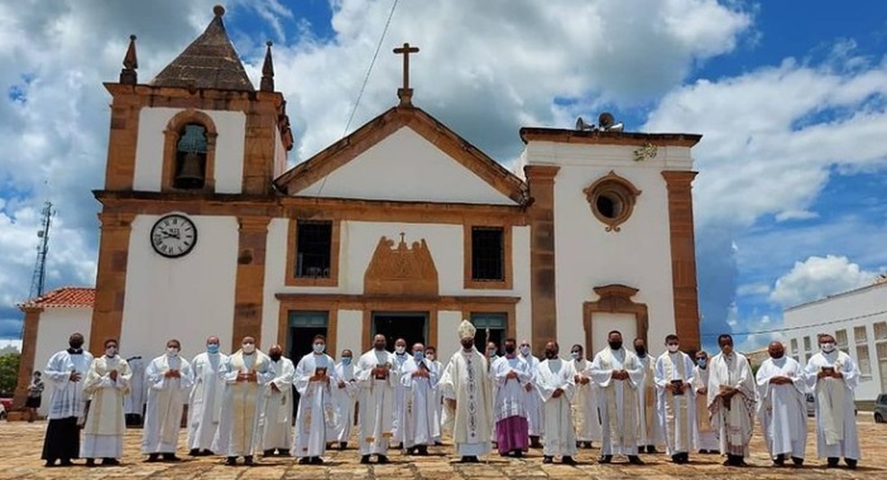  Paróquia de Nossa Senhora da Vitória na cidade de Oeiras — Foto: Paróquia de Nossa Senhora da Vitória