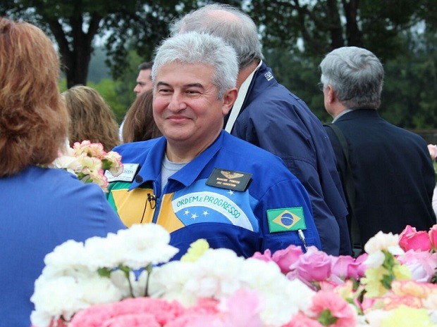 Astronauta Marcos Pontes foi especialmente convidado para o evento (Foto: Geraldo Jr.)