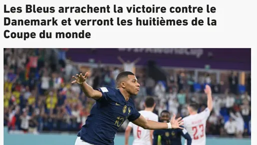 Jornais franceses destacam atuação de Mbappé