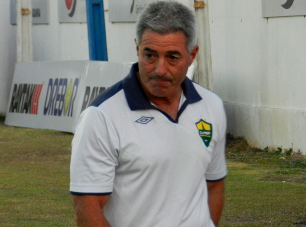 Ary Marques foi o técnico do acesso do Cuiabá à Série C — Foto: Assessoria/Cuiabá Esporte Clube