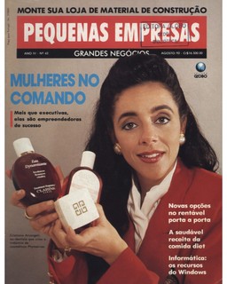 Cris Arcangeli foi a capa de agosto de 1992. Ela já fazia sucesso na época com a marca de cosméticos Phytoervas. Sucesso nas redes sociais, ela tem mais de 500 mil seguidores no Instagram.