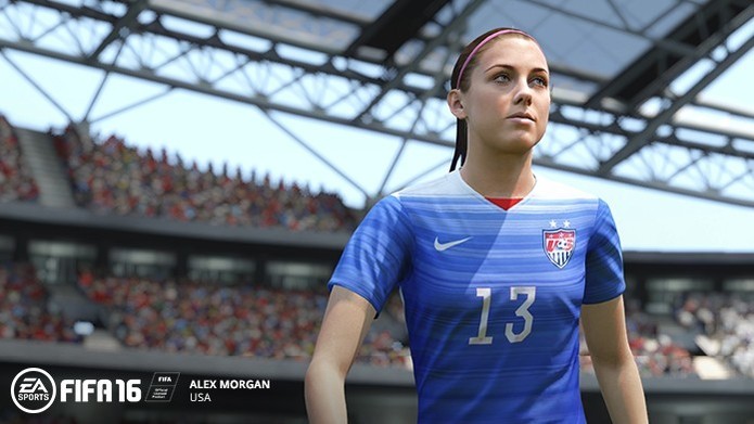 Fifa 16 tem como novidade a inclusão de seleções femininas (Foto: Divulgação/EA Sports)