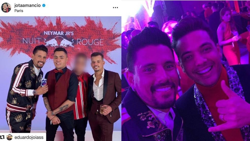 Alvo de operação no DF, Eduardo aparece ao lado dos cantores Felipe Araújo e Wesley Safadão — Foto: Instagram/Reprodução