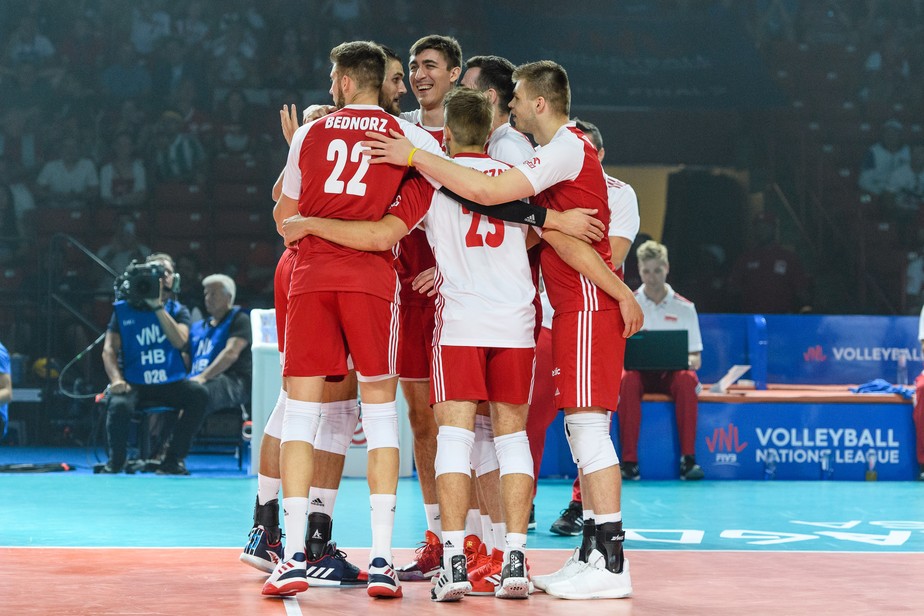 Brasil não resiste ao jovem time da Polônia e perde a medalha de bronze na Liga das Nações