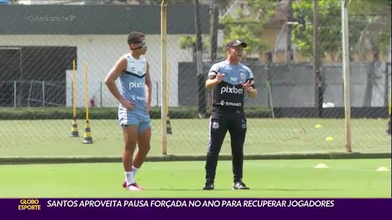 Santos aproveita pausa forçada no ano para recuperar jogadores
