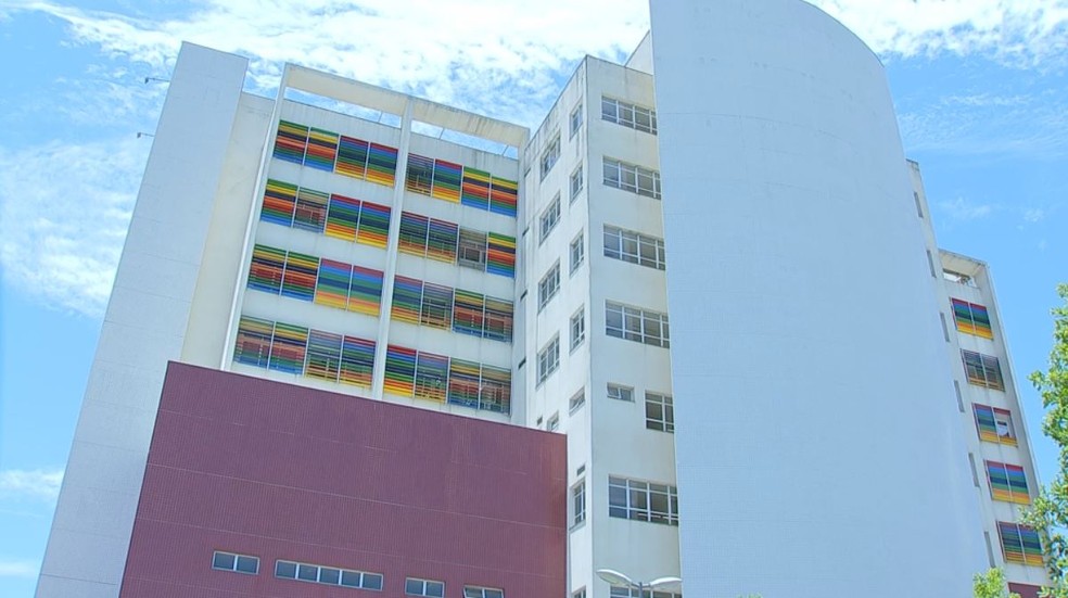 Criança foi atendida por enfermeira do Hospital da Criança e Maternidade (HCM) de São José do Rio Preto (SP) — Foto: Reprodução/TV TEM