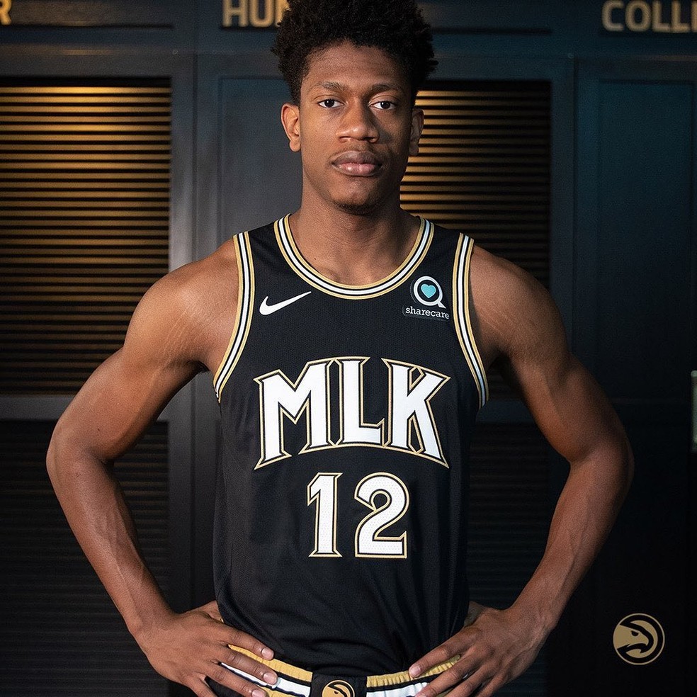 Hawks Lancam Uniforme Em Homenagem A Martin Luther King Jr Que Nasceu Em Atlanta Nba Ge