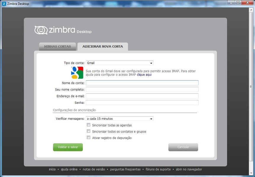 Zimbra Desktop Download TechTudo