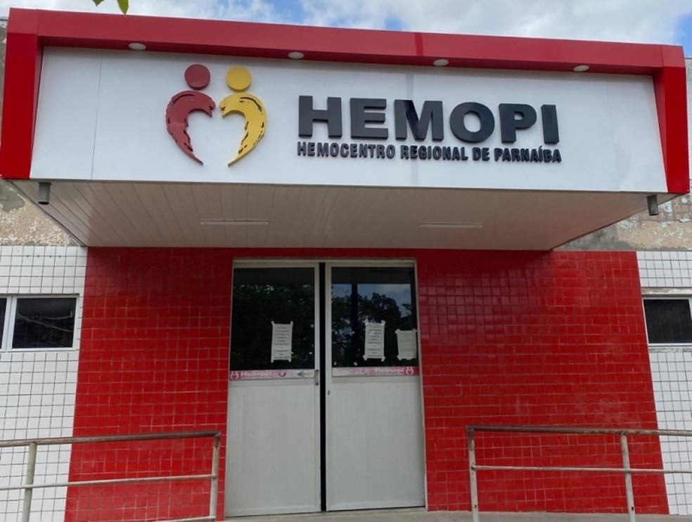 Hemopi de Parnaíba, no Piauí — Foto: Hemopi