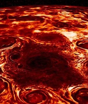 Ciclones que formam polígonos perfeitos em Júpiter intrigam astrônomos